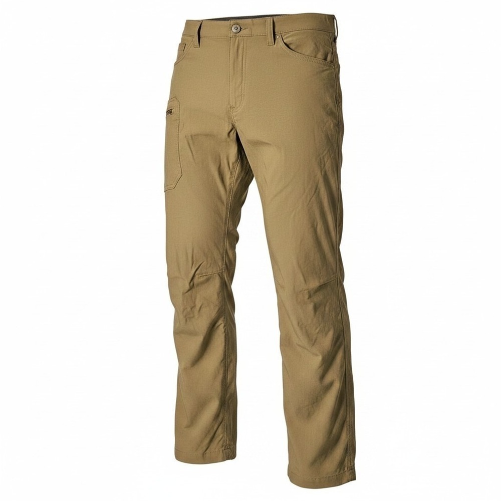 Eddie Bauer Mens Khaki Straight Fit TECH NYLON Casual Outdoor Pants Size 38x29